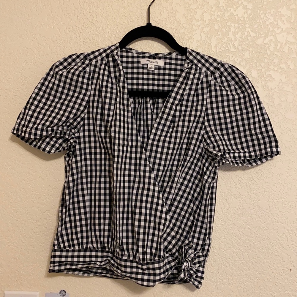madewell // plaid blouse ▪️▫️